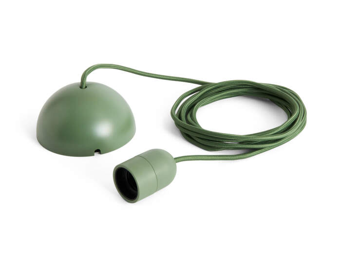 Závesný kábel s objímkou Common Cord Set, garden green