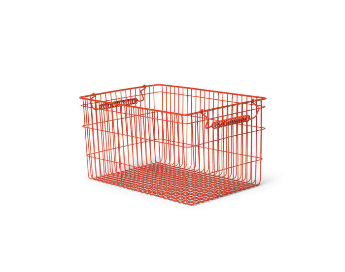 Úložný kôš Cala Stackable Baskets 2ks, poppy red