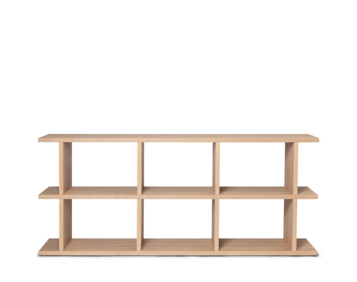 Knižnica Kona Bookcase 3x2, natural