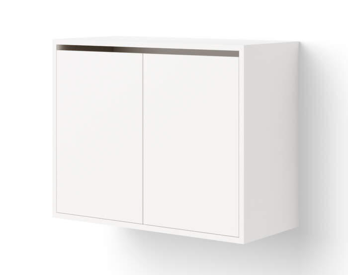 Závesná skrinka Cabinet Tall w. Doors, white