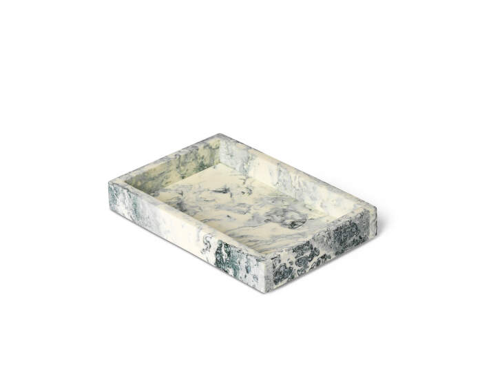 Podnos Mist Tray 10x15, emerald off-white