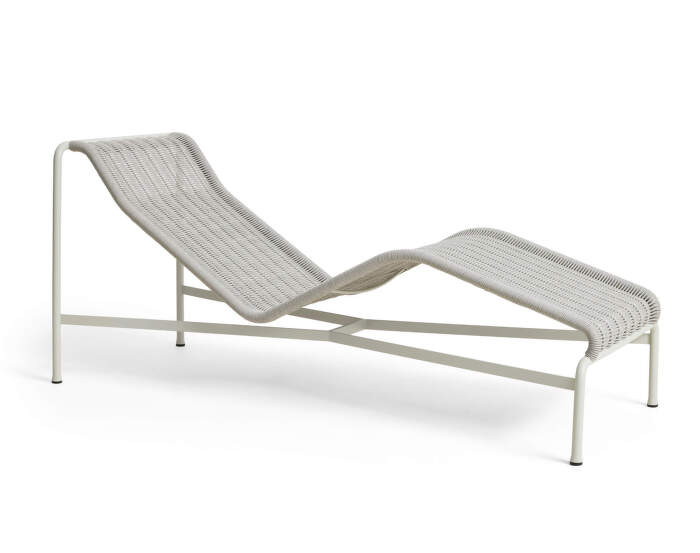 Lehátko Palissade Cord Chaise Longue, sky grey