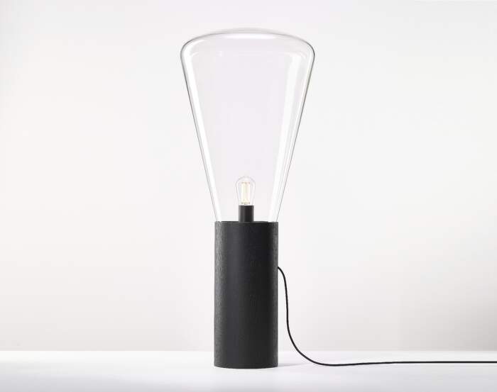 Lampa Muffins PC853, clear / black