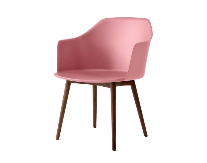 stolicka Rely HW76 Armchair, walnut/soft pink