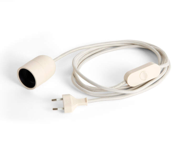 Káblový set ke stolnej lampe Common Table Cord Set, clay white