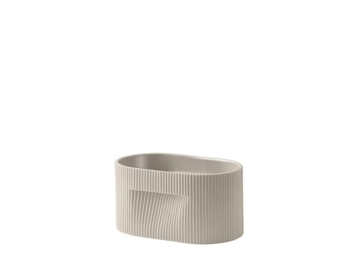 Kvetináč Ridge Planter H13, beige