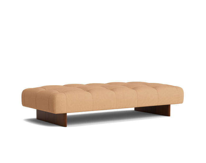 Leňoška Quilton Lift Daybed, water based lacquered walnut/Naveli 443