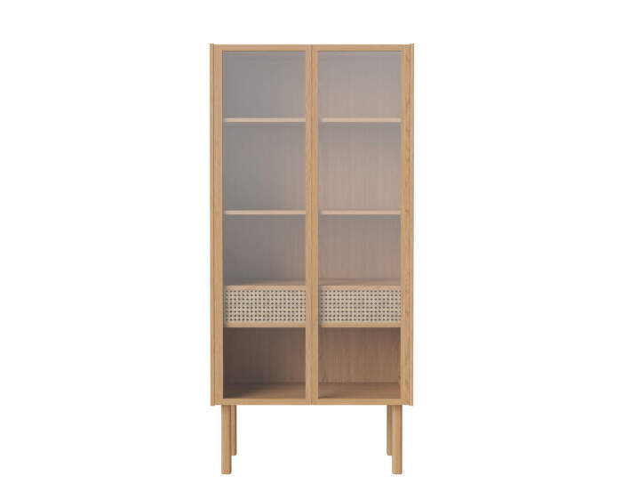 Skrinka Cana Display Cabinet, oiled oak