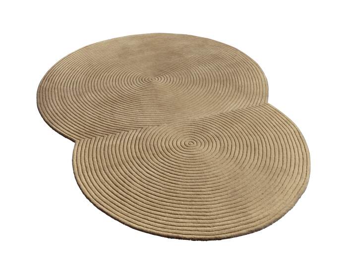 koberec-Zen Rug Rounded 175x240, dark beige