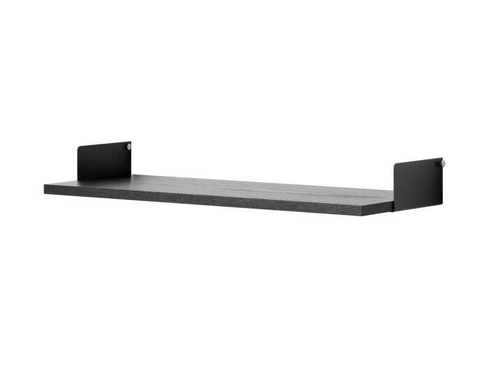 Polica New Works Standard Shelf Kit, black ash/black