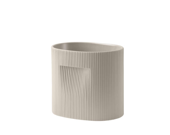 Kvetináč Ridge Planter H24, beige