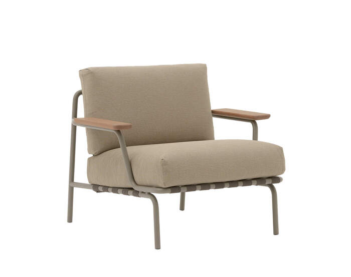 Kreslo Settle Lounge Chair, Ribbed Weave 5/taupe