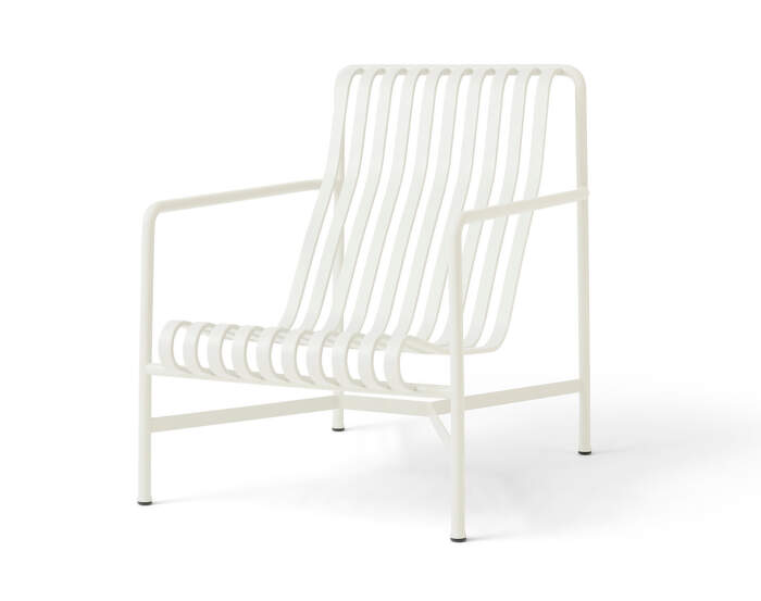 Kreslo Palissade Lounge Chair High, cream white