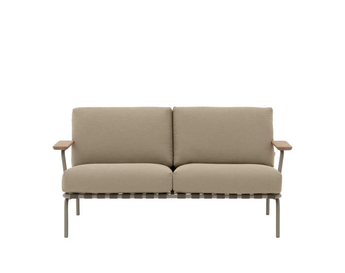 Pohovka Settle Sofa 2-Seater, Ribbed Weave 5t/aupe