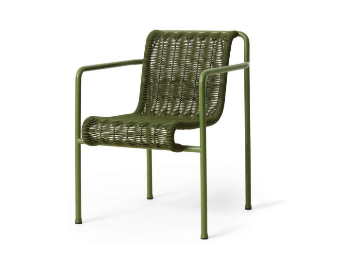 Stolička Palissade Cord Dining Armchair, olive