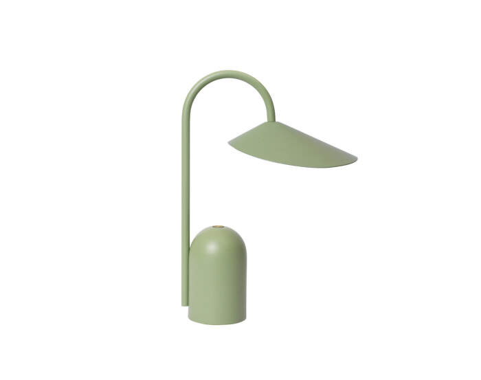 Prenosná lampa Arum, tea green