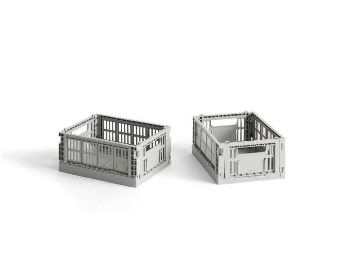 Úložný box Colour Crate Mini set 2ks, light grey