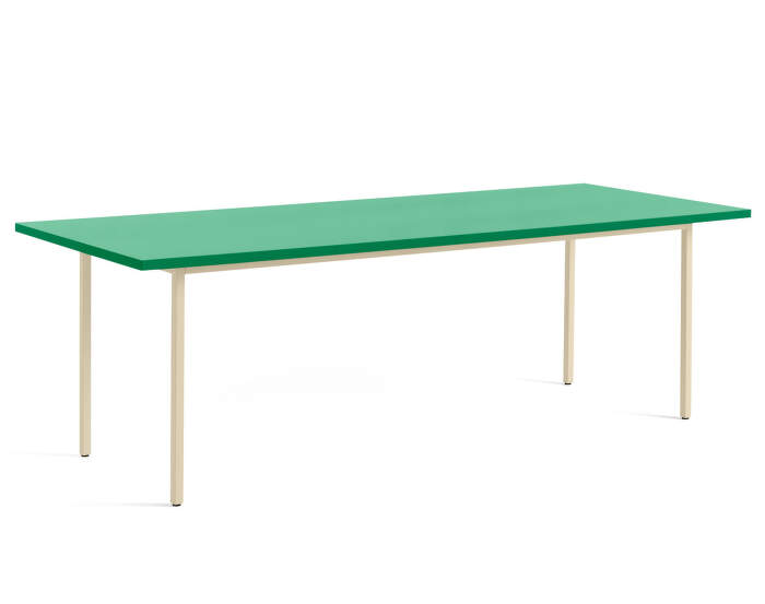 Jedálenský stôl Two-Colour 240 cm, ivory/green mint