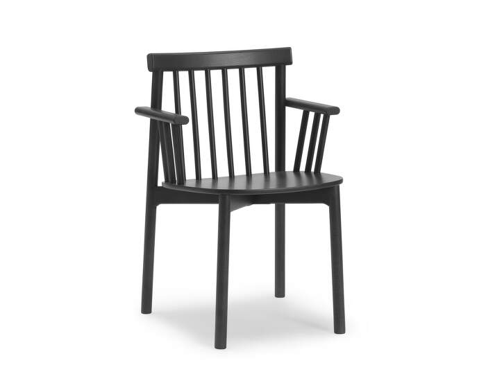 zidle-Pind Armchair, black ash