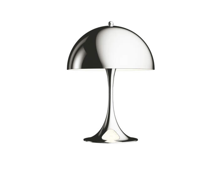 Stolná lampa Panthella 250, chrome plated