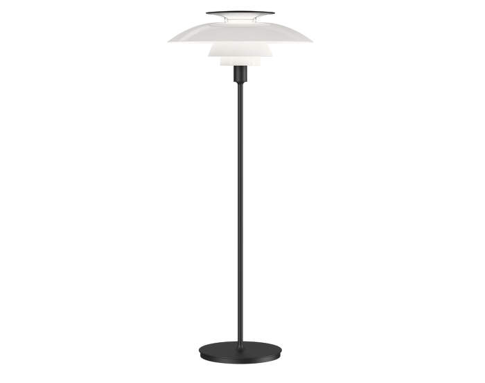 Stojacia lampa PH 80, opal white/black