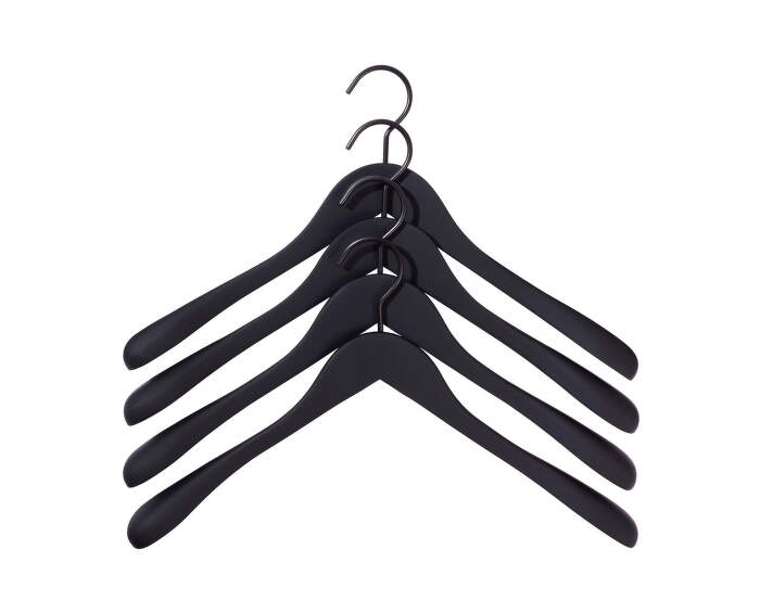 HAY Soft Coat Hanger wide, black