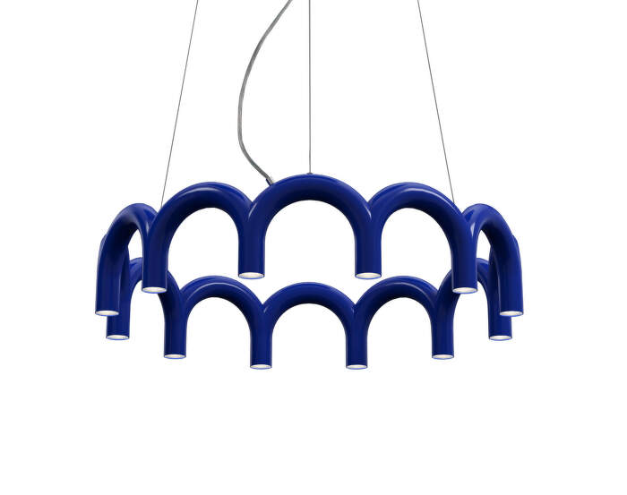Závesné svietidlo Arch Circular 98, blue
