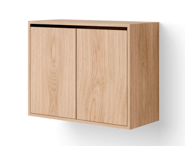 Závesná skrinka Cabinet Tall w. Doors, oak