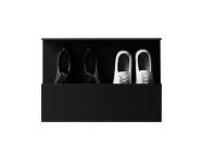 Nástenný botník Shoe Box 50cm, black