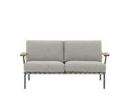 Pohovka Settle Sofa 2-Seater, Ribbed Weave 2/dark green