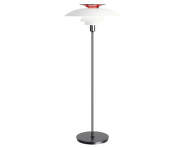 Stojacia lampa PH 80, opal white/chrome plated