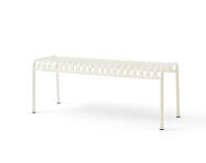 Lavica Palissade Bench, cream white