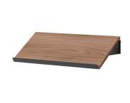 Polica New Works Magazine Shelf Kit, walnut/black