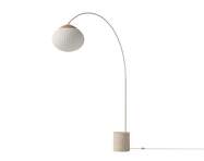 Stojacia lampa Acorn Floor Lamp, ivory