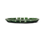 Keramický tanier Plait Platter, emerald green