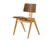 Stolička Daystak Side Chair RD1, beech/walnut