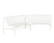 Lavička Palissade Park Dining Bench In/In set of 2, cream white