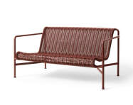 Lavička Palissade Cord Lounge Sofa, iron red