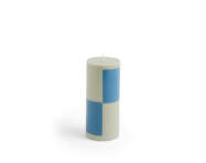 Sviečka Column Candle Small, grey and blue