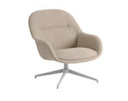 Kreslo Fiber Lounge Armchair Swivel, Ecriture 240/grey