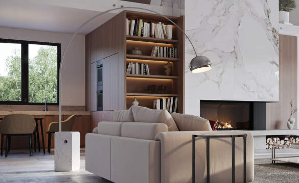 Stojacie lampy Arco od Flos